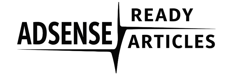 AdSense Ready Articles
