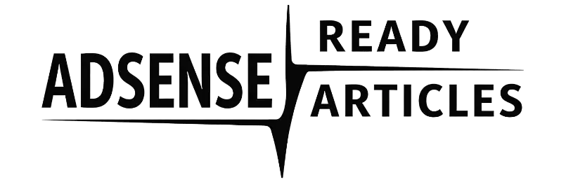 AdSense Ready Articles
