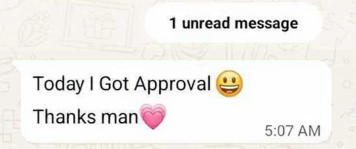 Member Review 1 - Today I Got Approval