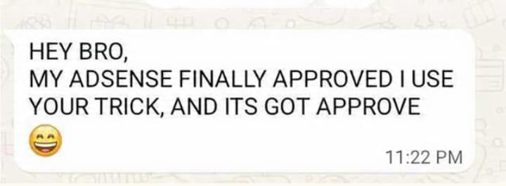 Member Review 3 - My AdSense Finally Approved