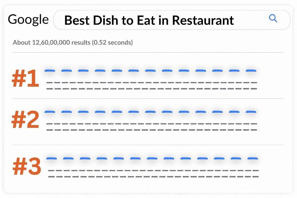 Google Search Results Missing Ranking